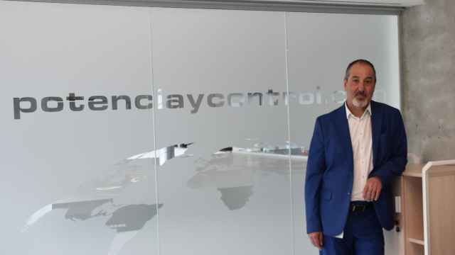 José Ramón del Río, director general de Potencia y Control, posa en las instalaciones de la empresa