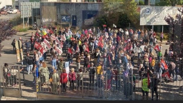Huelga de los trabajadores de Teleperformance