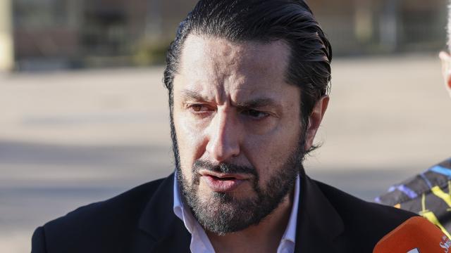 El bailaor Rafael Amargo, a su salida de la cárcel, hace unas semanas.
