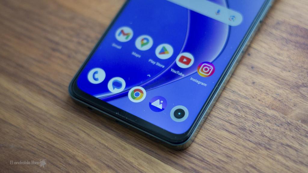 Pantalla del realme 12