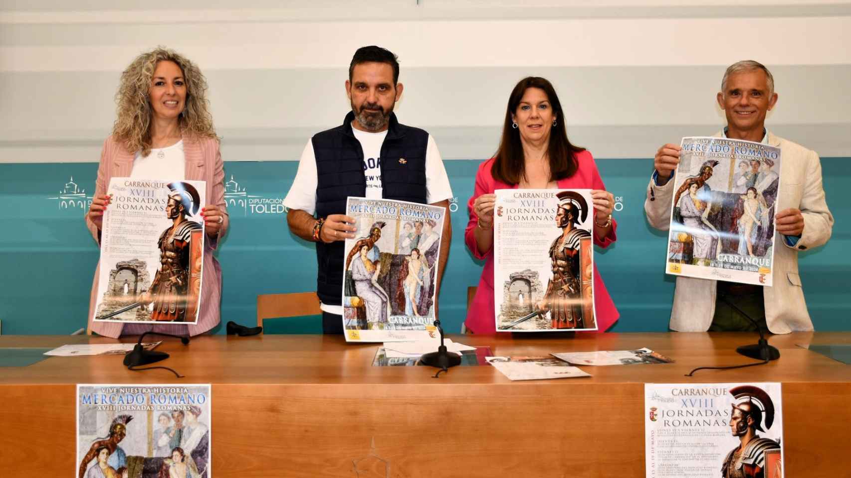 Presentación de las XVIII Jornadas Romanas de Carranque.