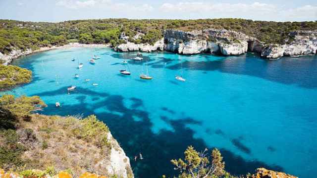 Una de las playas de Menorca.