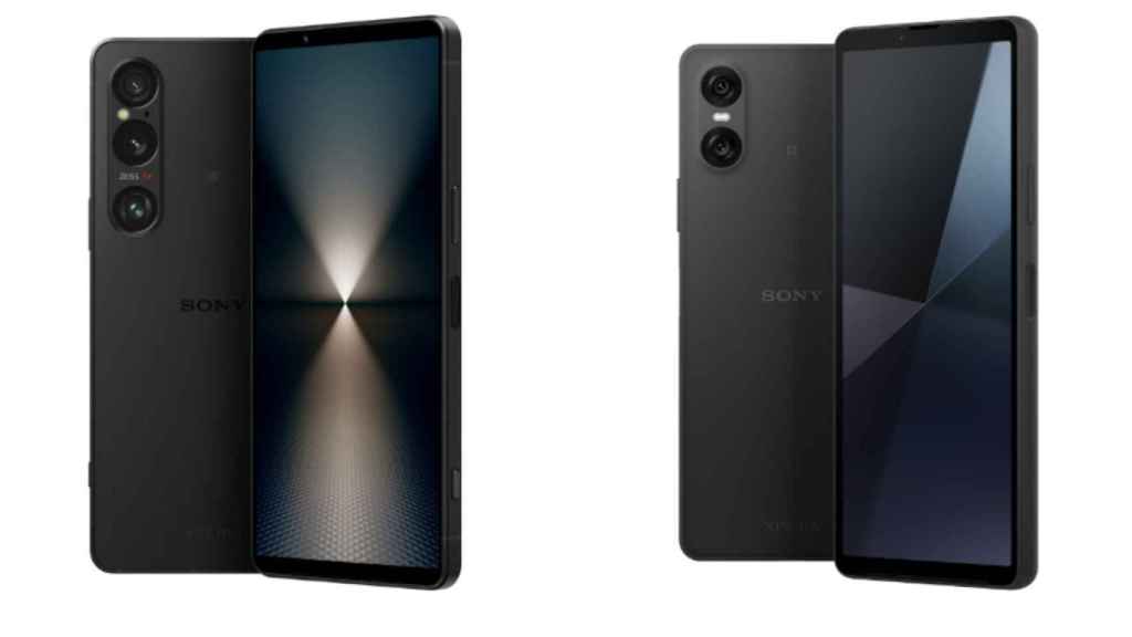 Sony Xperia 1 IV (izda) / Sony Xperia 10 IV (dcha)