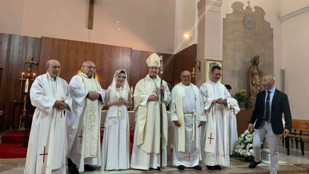 Consagración de la primera virgen de la provincia de León