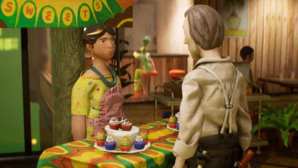 Un fotograma del videojuego 'Harold Halibut'
