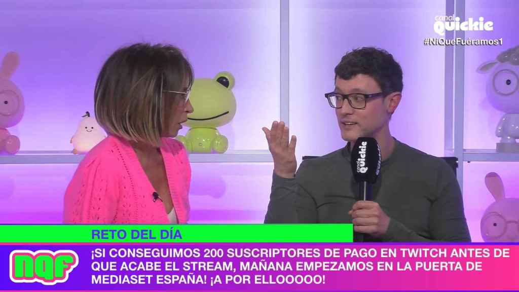 María Patiño y César Toral en 'Ni que fuéramos Shhh'.