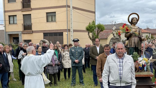 Procesión y bendición de campos por San Isidro en Guijuelo