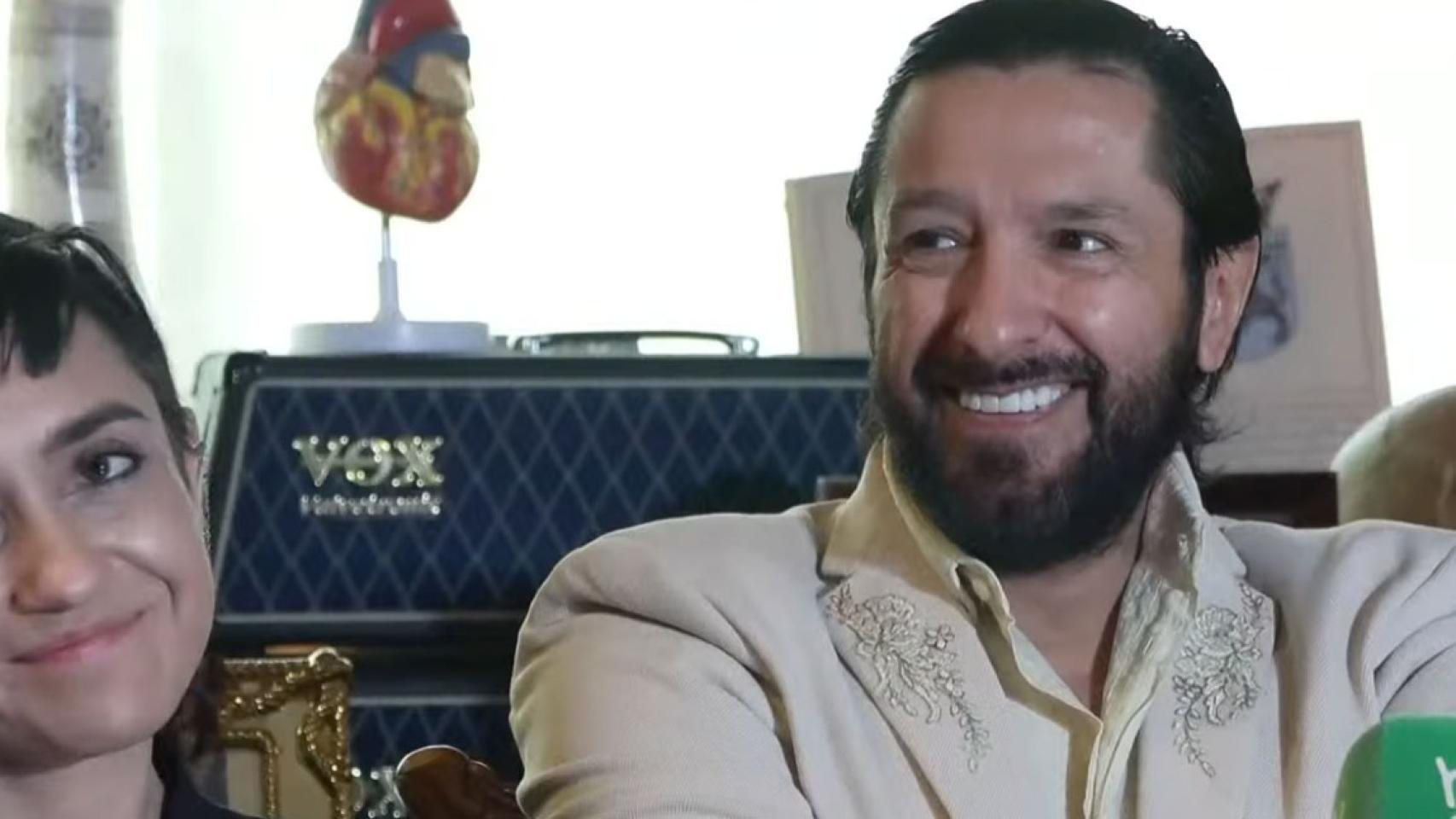 Rafael Amargo en la rueda de prensa concedida este miércoles.