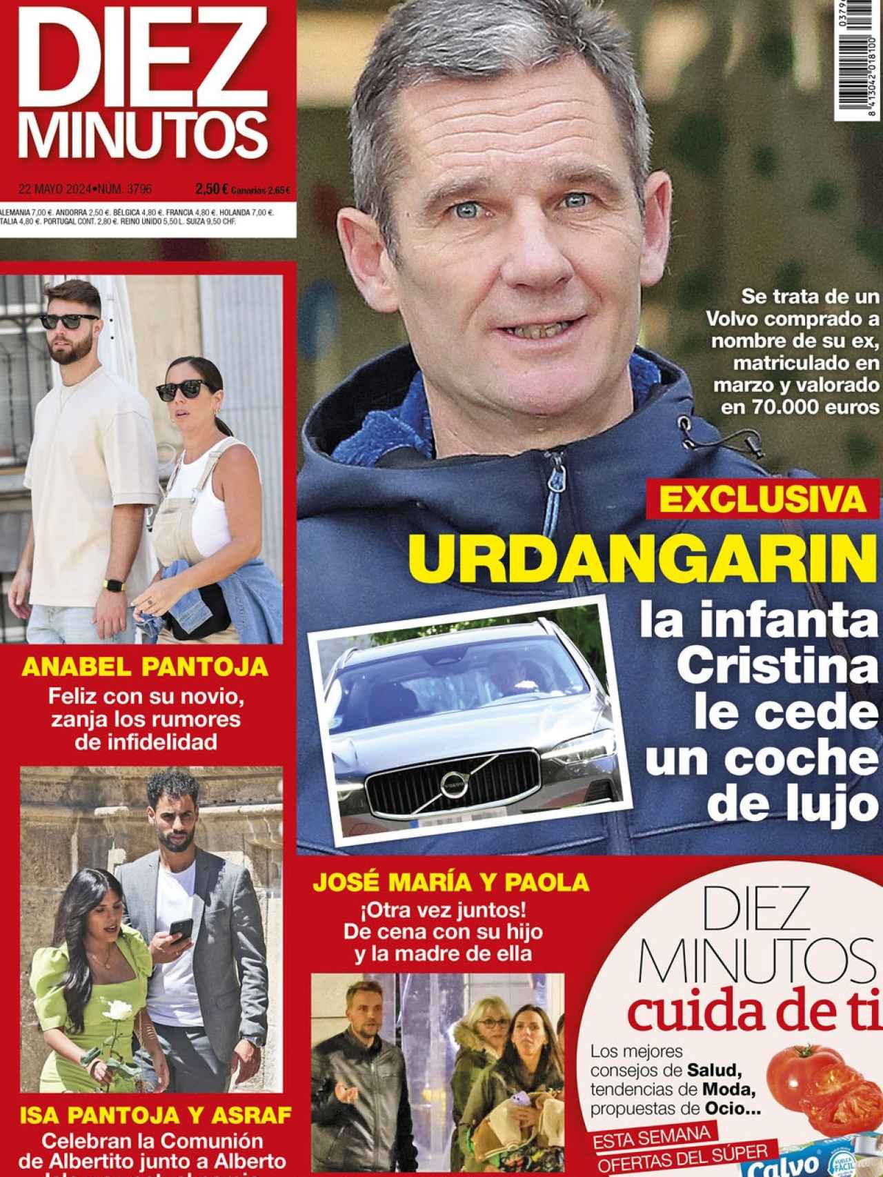 Kiosko rosa: los apasionados besos que confirman que Lara Álvarez está ilusionada de un conocido periodista de Telecinco