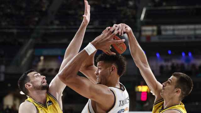 Tavares, en el partido ante Gran Canaria.