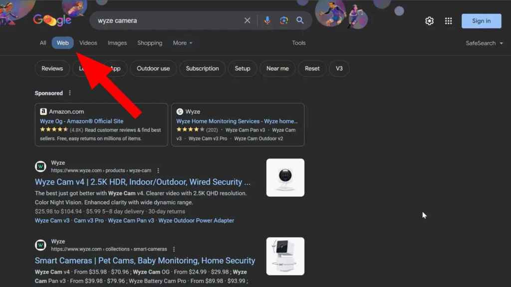 Nuevo filtro de Google Search
