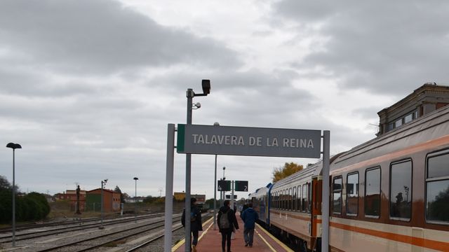 Actual estación de tren de Talavera de la Reina.
