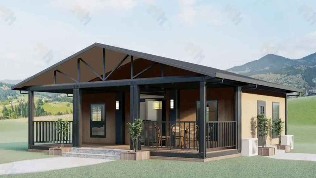 Villa de lujo extraíble.