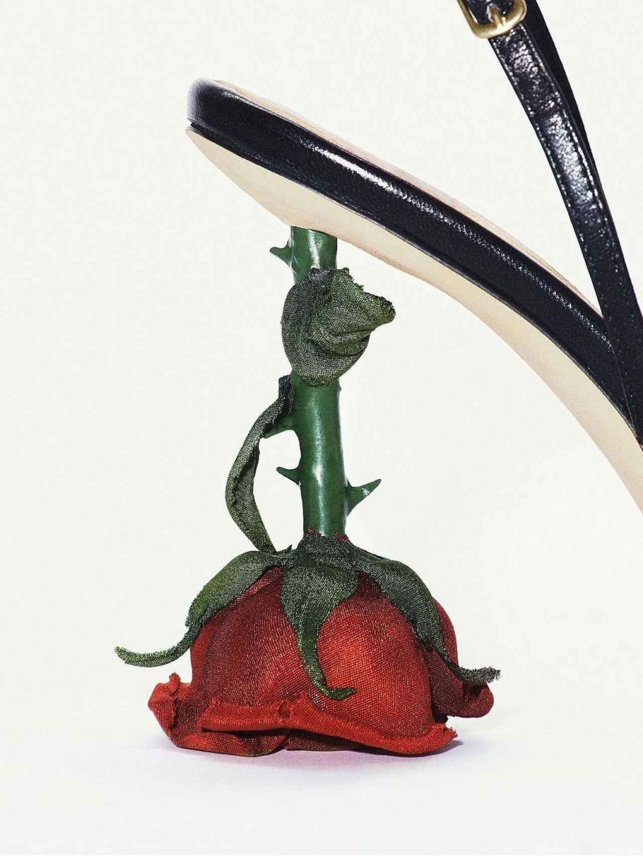 La sandalia de tacón de Loewe lucida por Beyoncé.