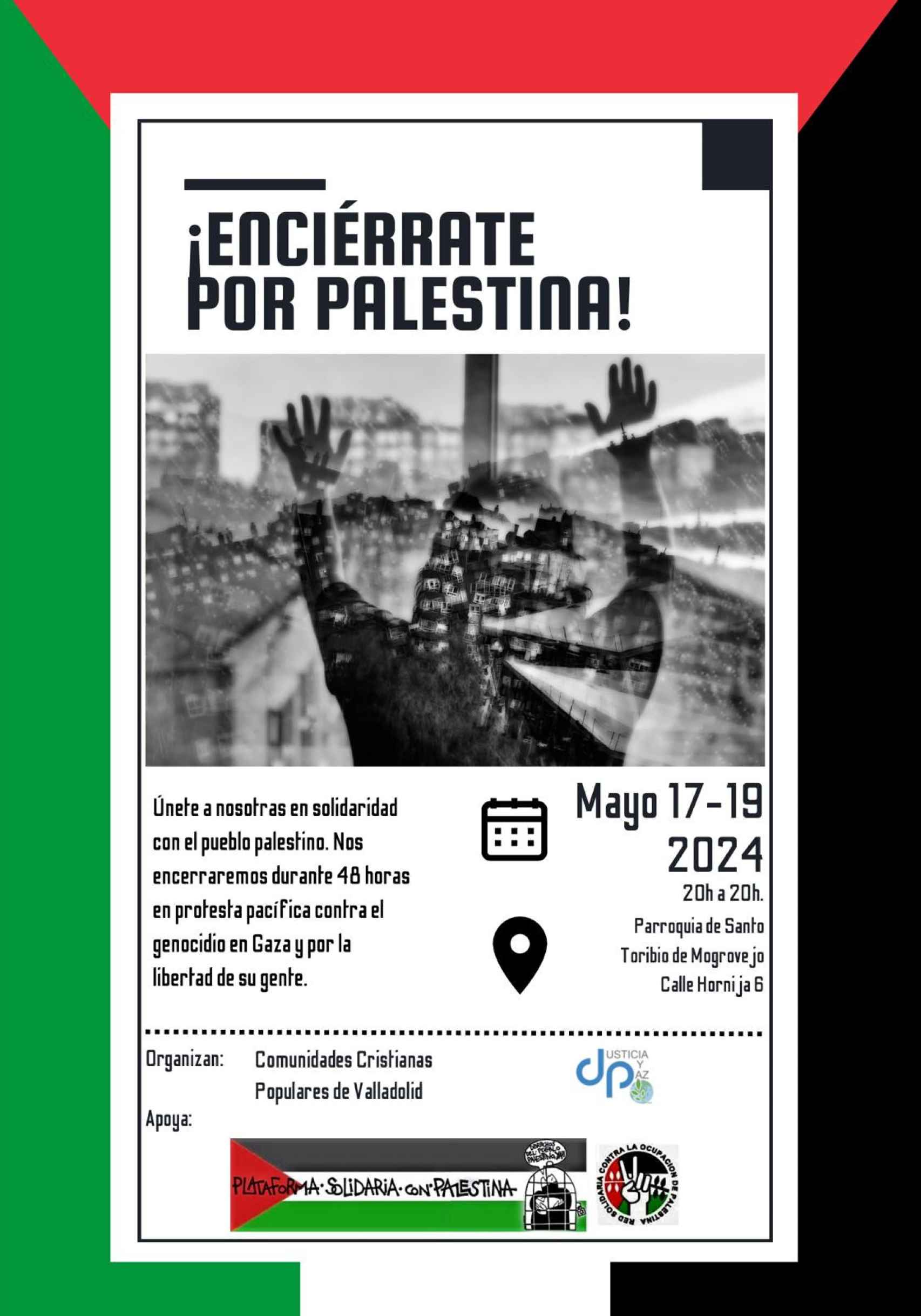 Cartel de la protesta