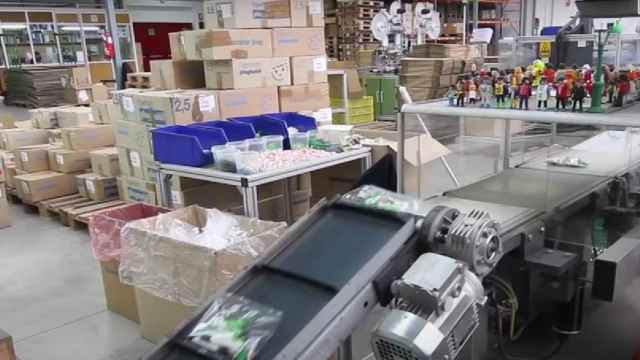 Unidad de producción de Playmobil en Onil en una imagen de archivo.