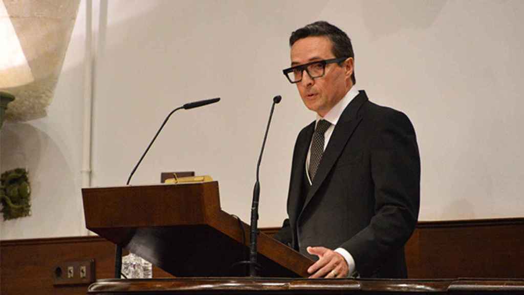 El nuevo rector de la Universidad de Salamanca, Juan Manuel Corchado