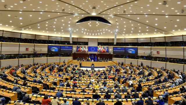 Vista general del Parlamento Europeo.