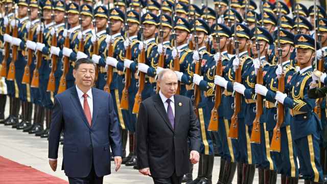 Vladimir Putin y Xi Jinping durante la visita del presidente ruso a Pekín, el pasado mayo.