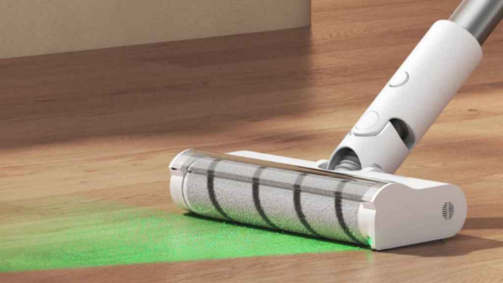 El láser del Xiaomi Mijia Wireless Vacuum Cleaner 2 Dust Display Edition.