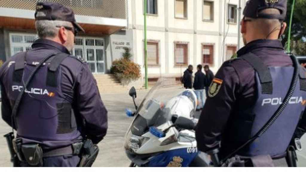 Foto de la Policía Nacional en una intervención.