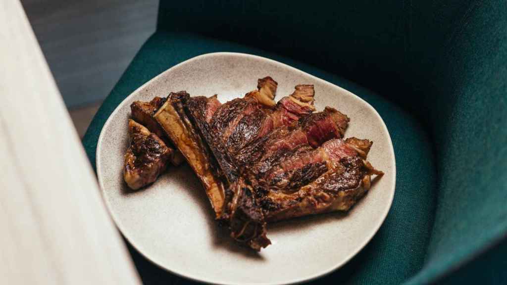 El chuletón de Casa Julián de Tolosa que se sirve en Fire.