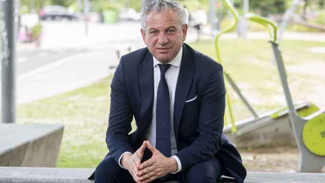 El delegado del Gobierno en Castilla y León, Nicanor Sen, durante una entrevista