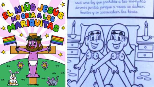 Vista de la portada del libro 'El niño Jesús no odia a los mariquitas'.