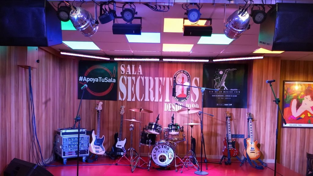 Imagen del escenario de la sala