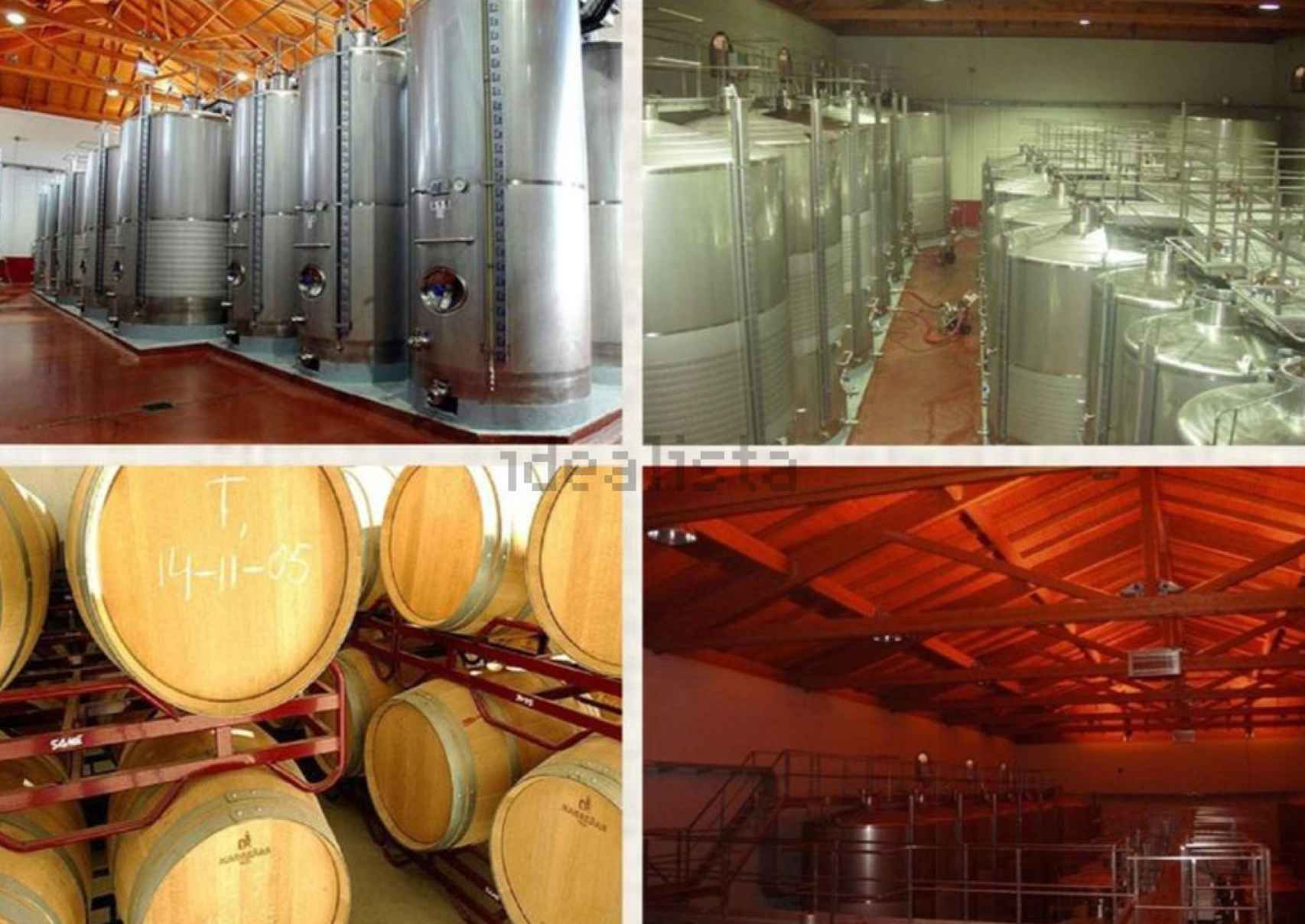 Finca con bodega en venta en la provincia de Albacete. Foto: Idealista.