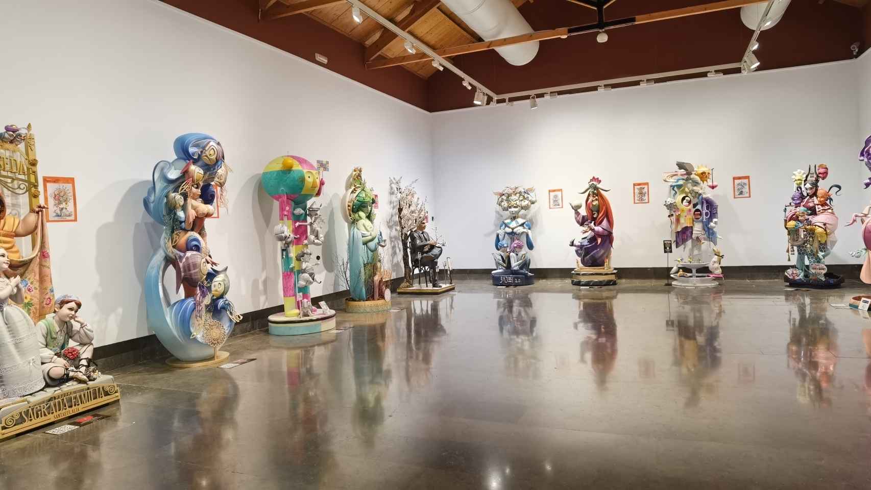 La vista de la sala en la que se encuentran las figuras de la categoría Especial.