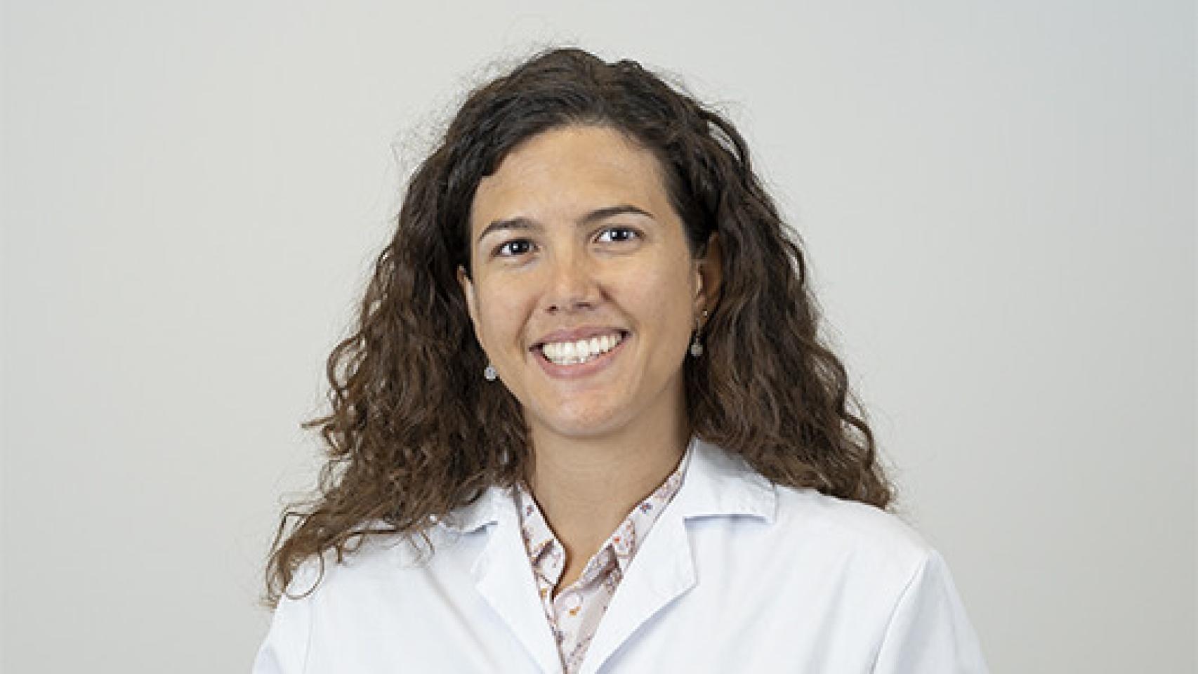 La doctora Irene López.