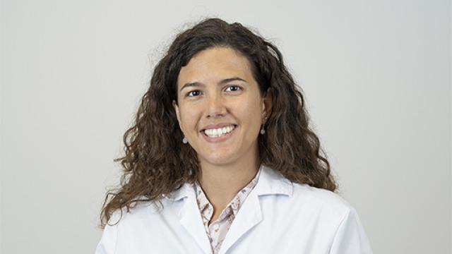 La doctora Irene López.