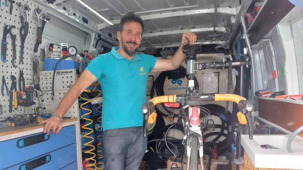 Diego Blas nos enseña el interior de Ciclohome