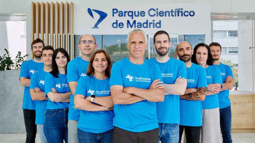 Fotografía de archivo del equipo de EvoEnzyme.