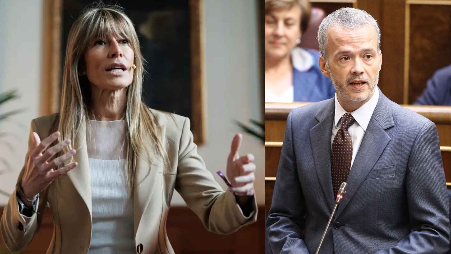 Begoña Gómez y Antonio Camacho