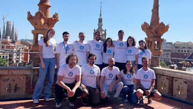 Parte del equipo que conforma la startup de salud digital Vitalera.