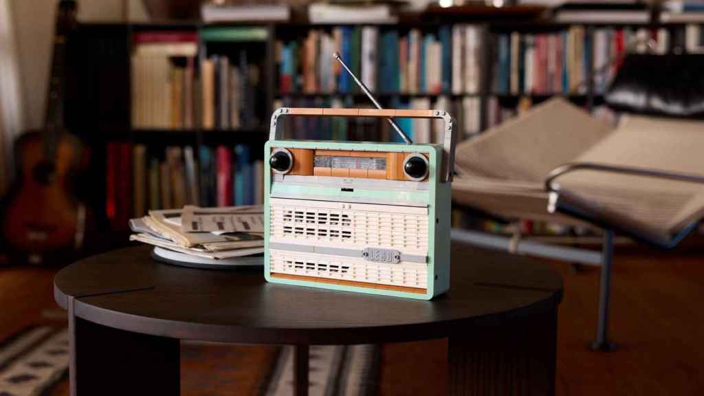 Radio Retro de Lego.