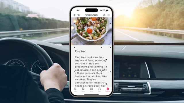 Función de Apple para no marearse en el coche