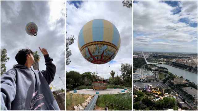 Tener unas vistas 360º de la ciudad a vista de pájaro es posible: Nao Vigía, el globo aerostático de Sevilla