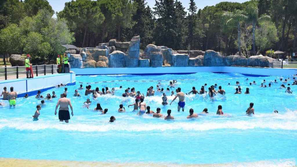Imagen de archivo del parque acuático de Sevilla.