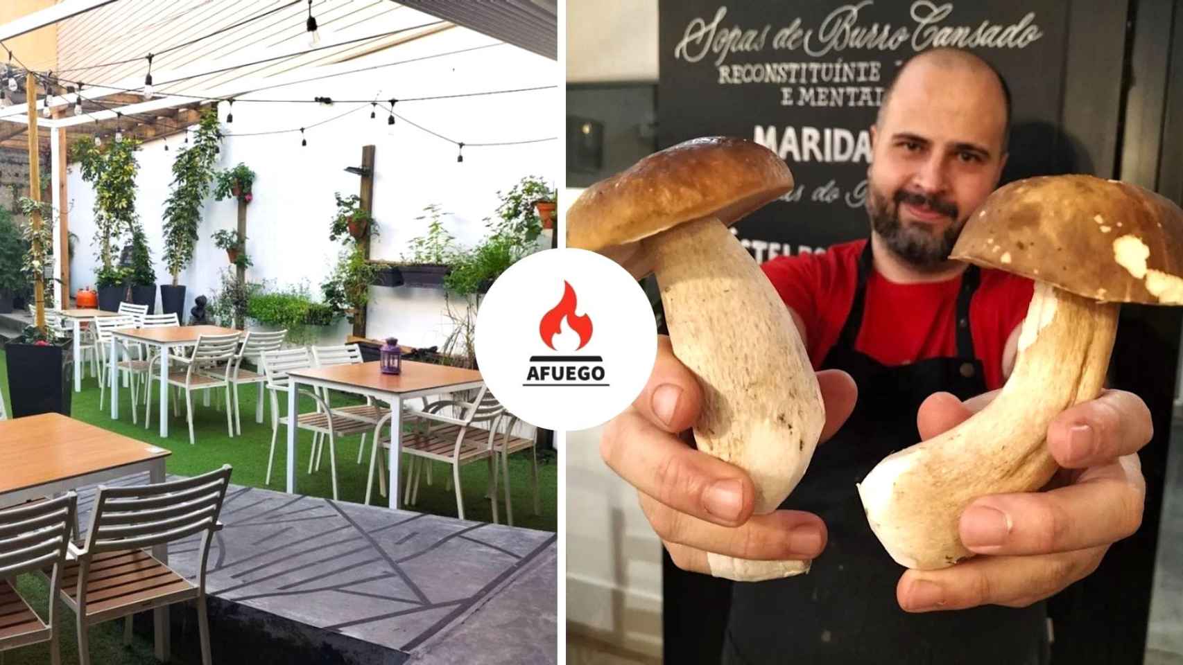 Marcos Otero, propietario de Afuego Tapería.