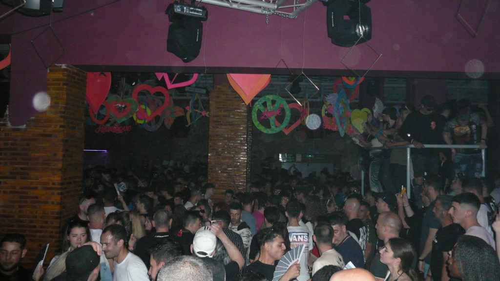 Interior de la discoteca Chocolate, en 'Age of Love'. Raquel Granell