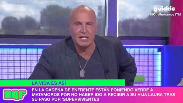 Kiko Matamoros en 'Ni que fuéramos'.