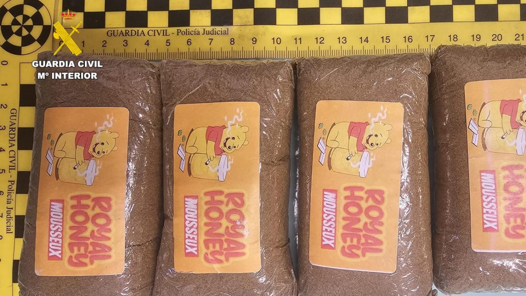 Paquetes de droga