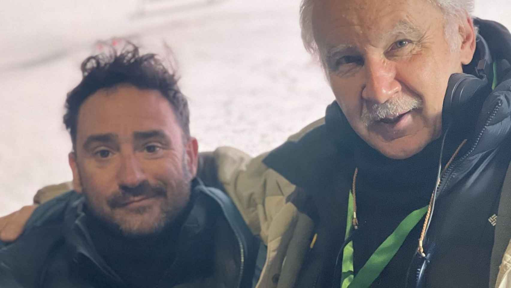 Pablo Viervi, junto a Bayona