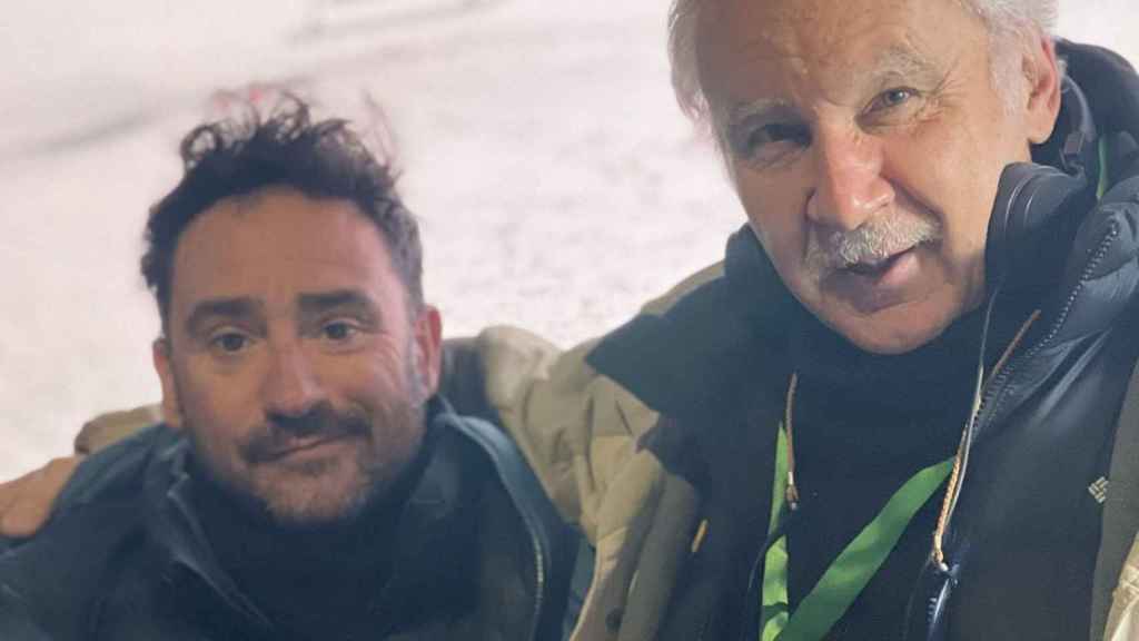 Pablo Viervi, junto a Bayona