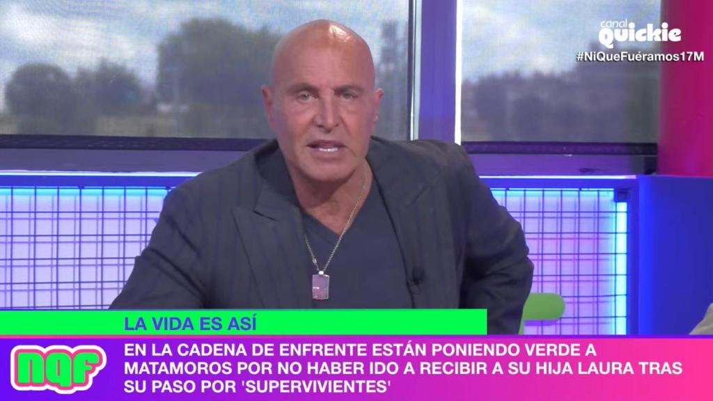 Kiko Matamoros en 'Ni que fuéramos'.