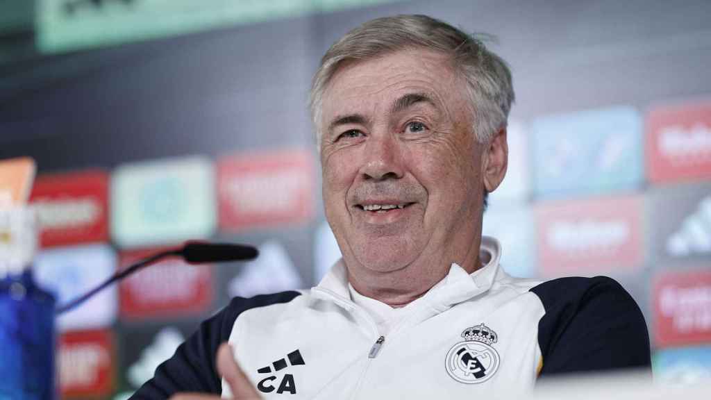 Ancelotti, en rueda de prensa