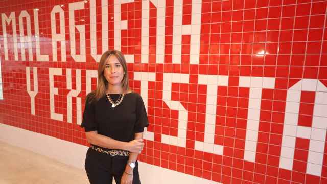 Genoveva Ferragut posa para EL ESPAÑOL de Málaga en Cervezas Victoria.